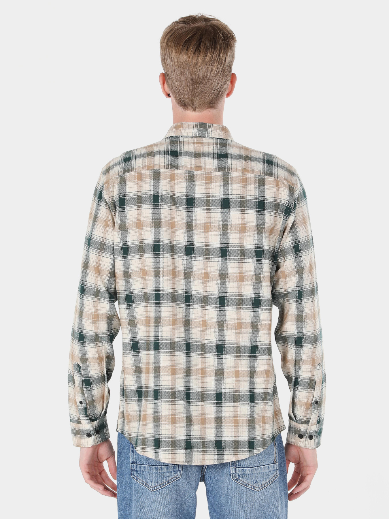 Рубашка повседневная Colin’s модель CL1059766KHA Фото