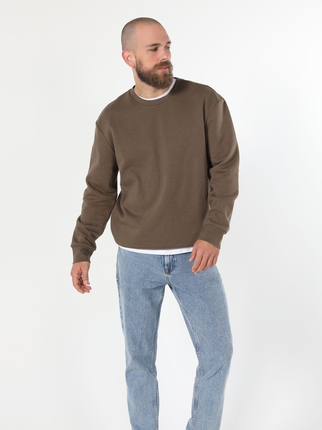 Світшот Colin’s модель CL1059870BRW Фото