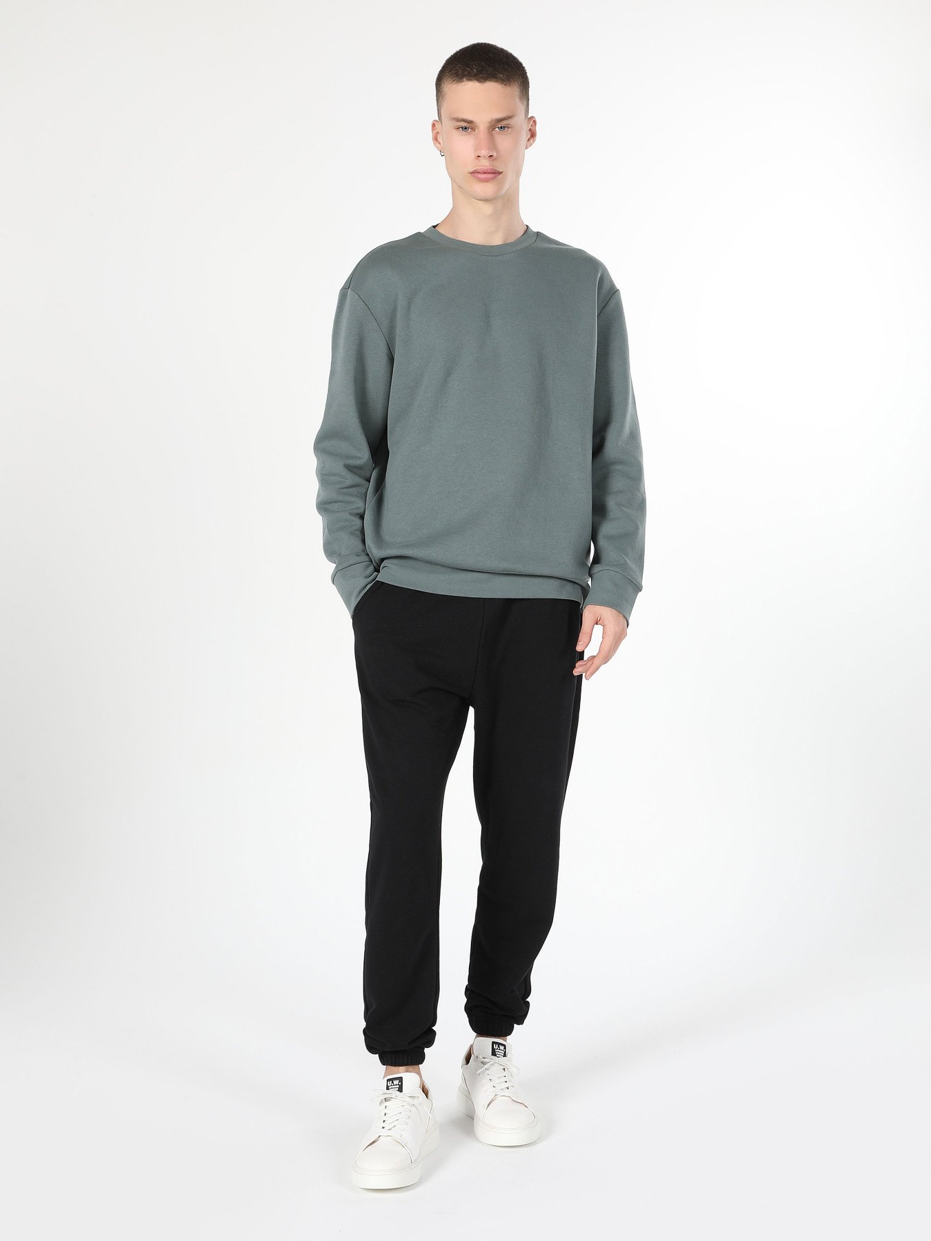 Світшот Colin’s модель CL1059870GRN Фото