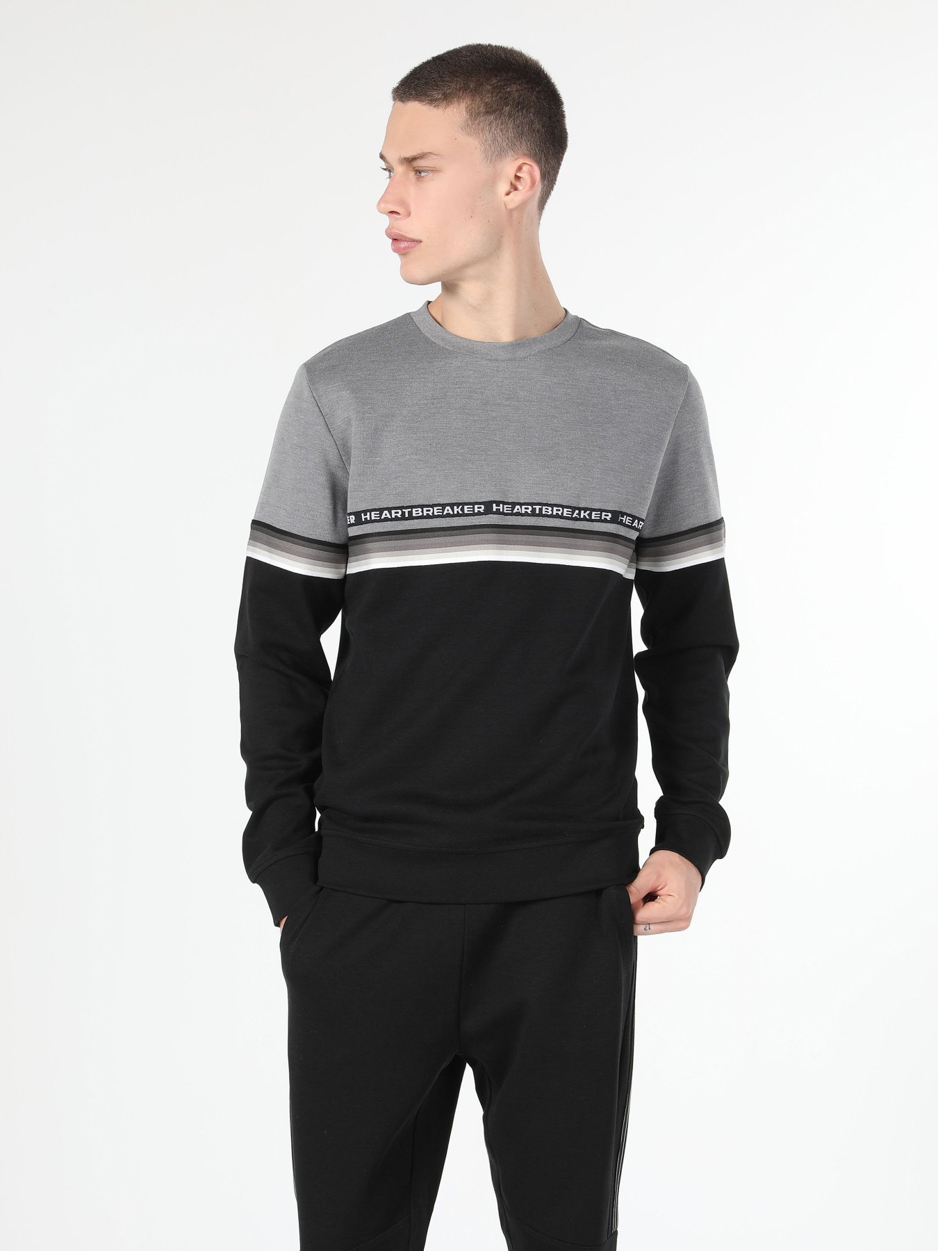 Світшот Colin’s модель CL1059893BLK Фото