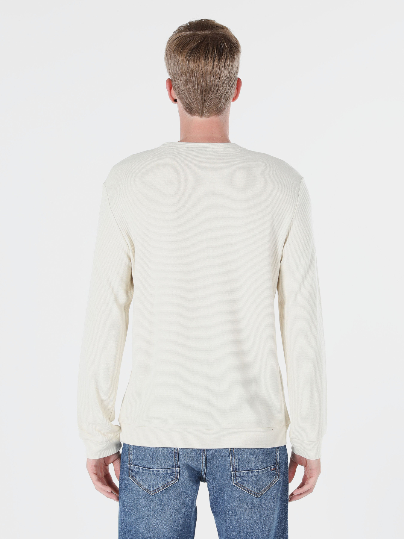 Лонгслив Colin’s модель CL1059906BEI Лонгслив Colin’s модель CL1059906BEI Фото