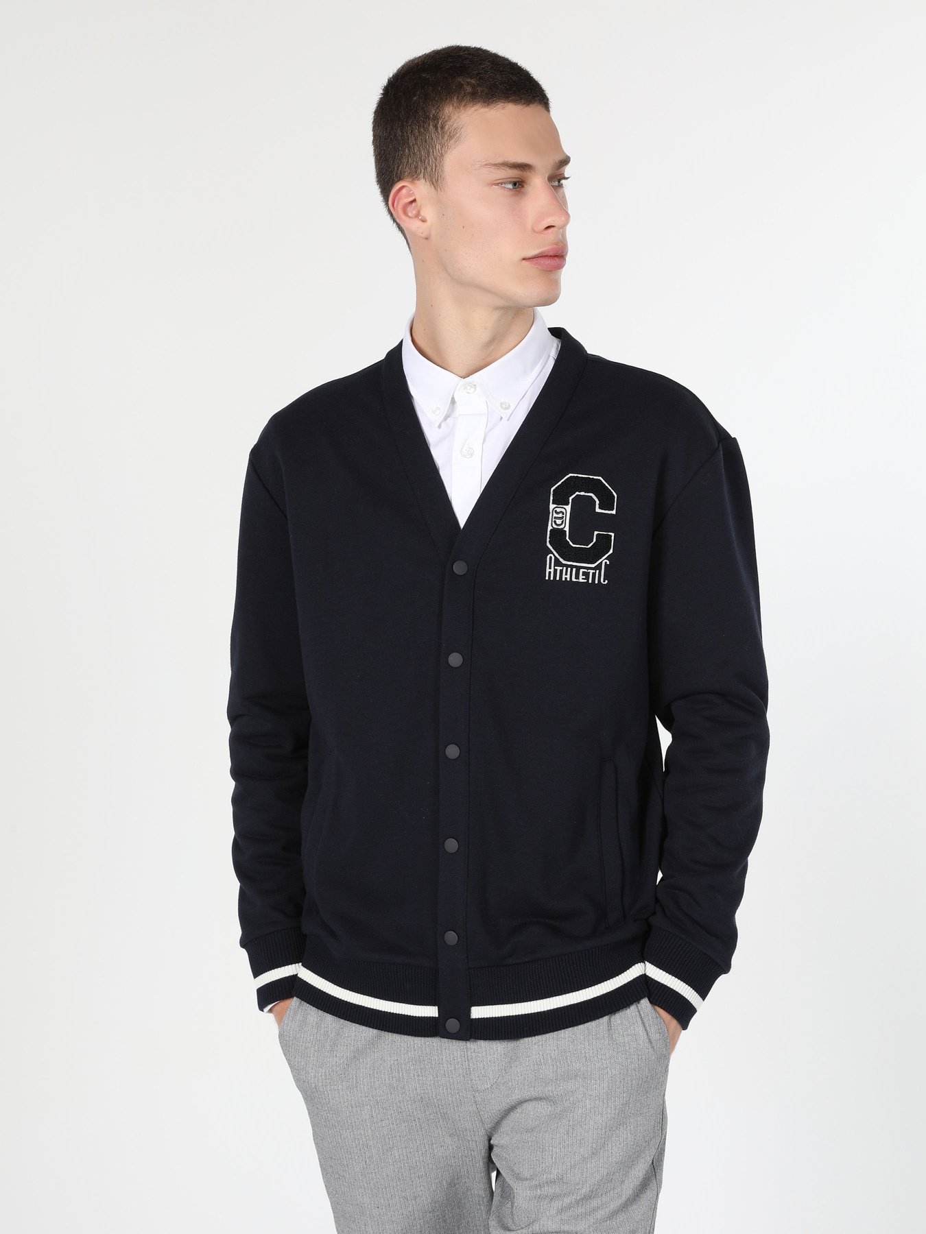 Кофта Colin’s модель CL1059933NAV Фото