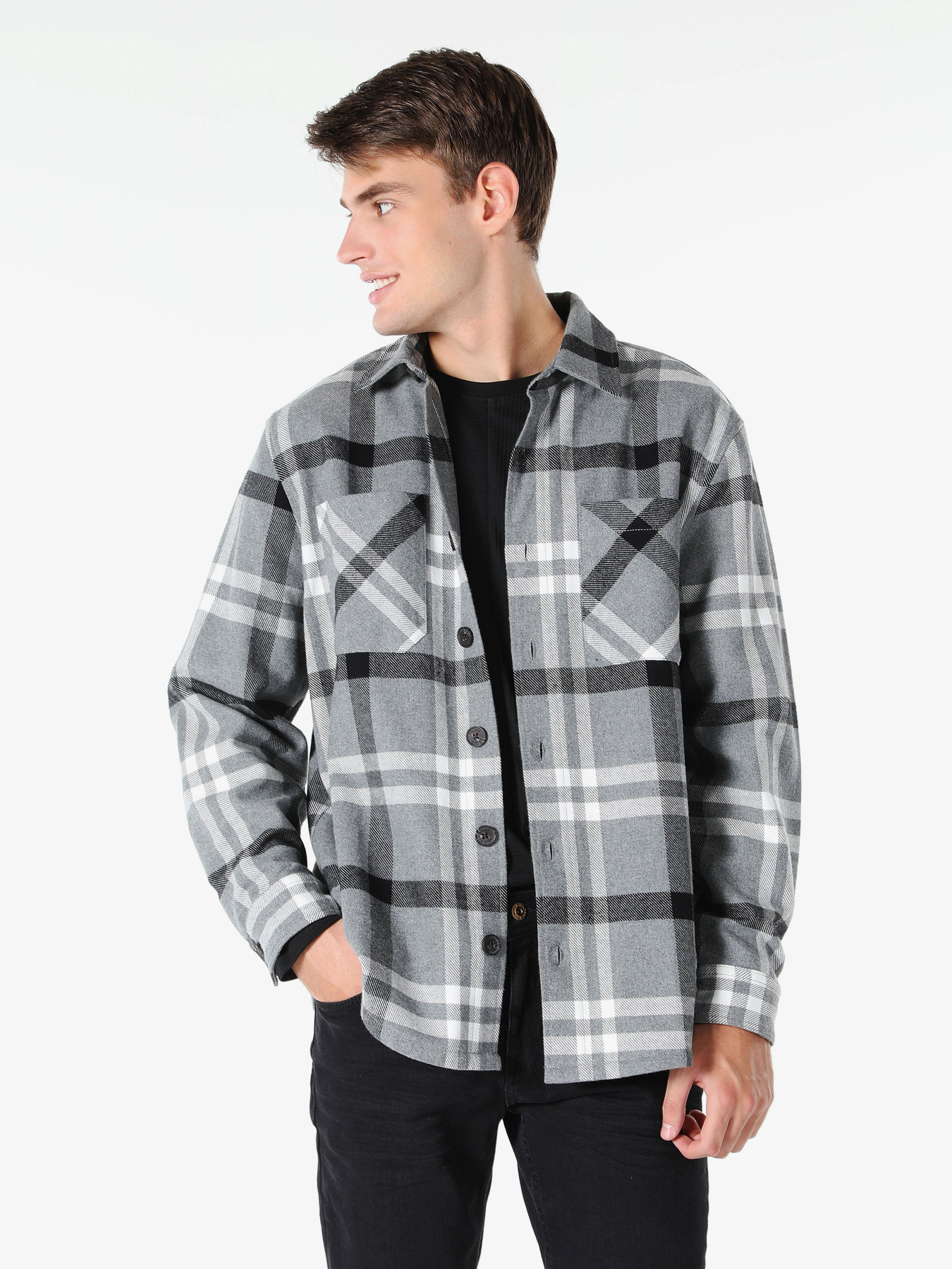 Сорочка повсякденна Colin’s модель CL1059955GRA Сорочка повсякденна Colin’s модель CL1059955GRA Фото