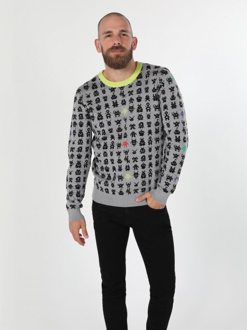 Джемпер Colin’s модель CL1060067LGM Фото