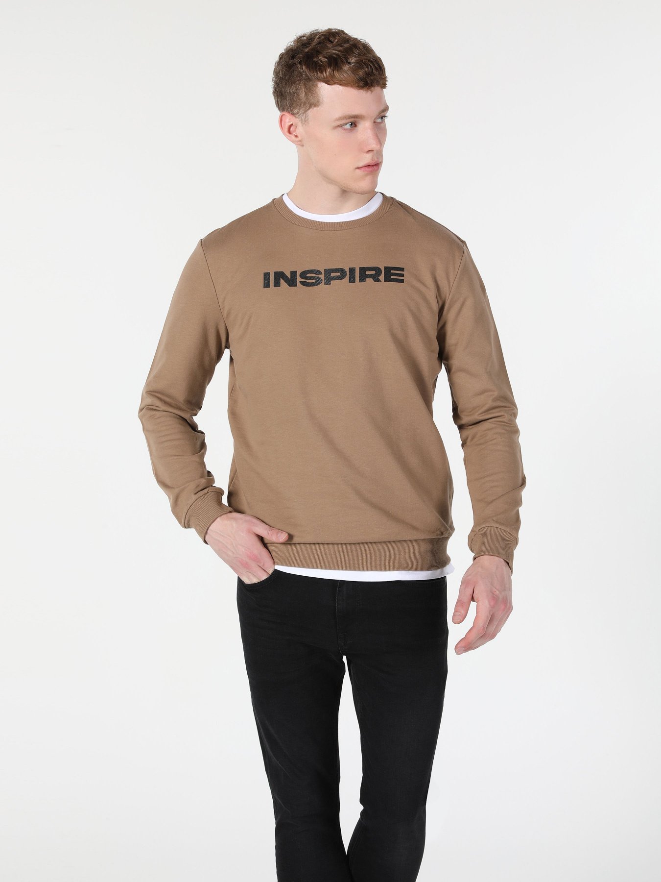 Свитшот Colin’s модель CL1060125BEI Фото