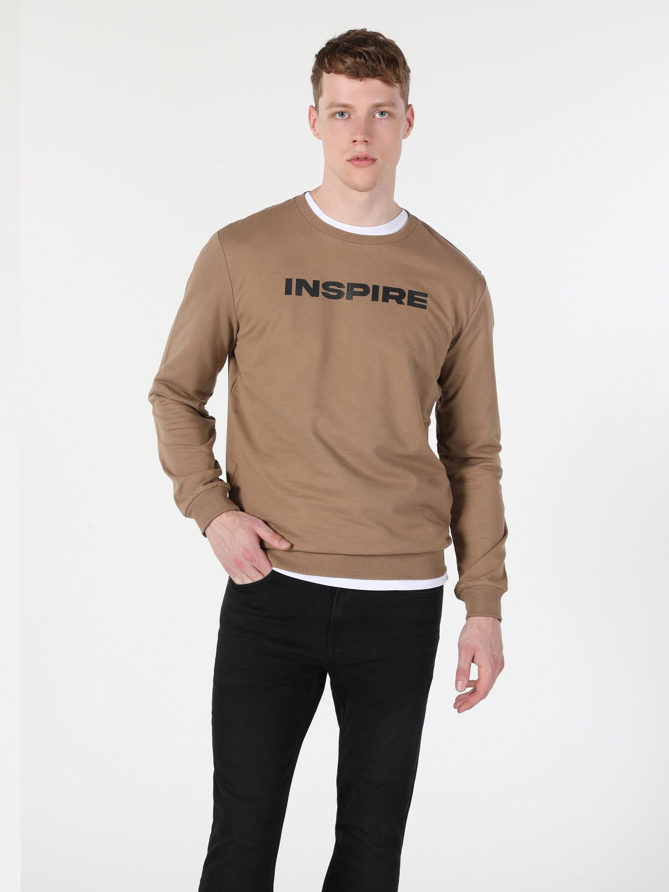 Свитшот Colin’s модель CL1060125BEI Фото