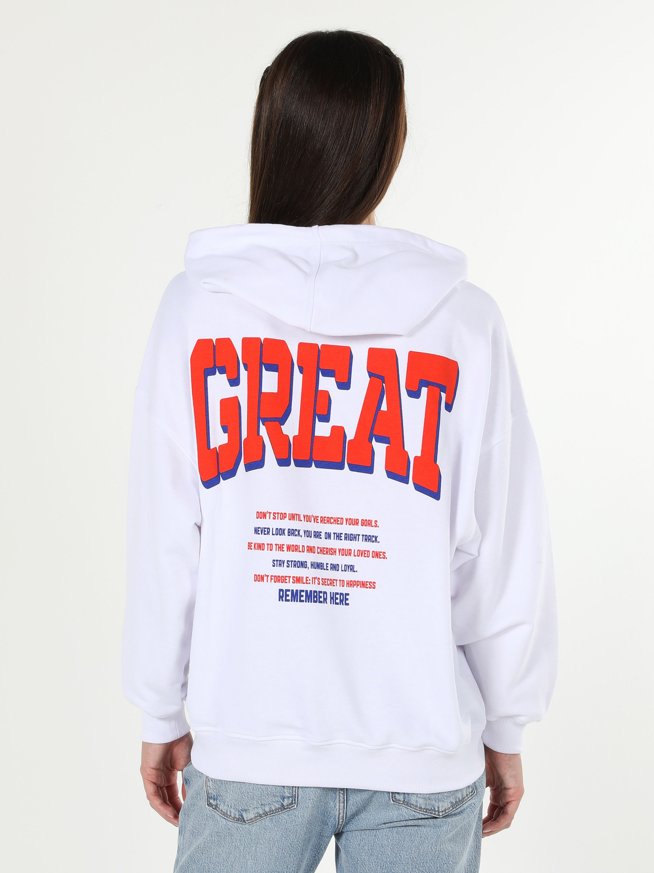 Худи Colin’s модель CL1060169WHT Фото