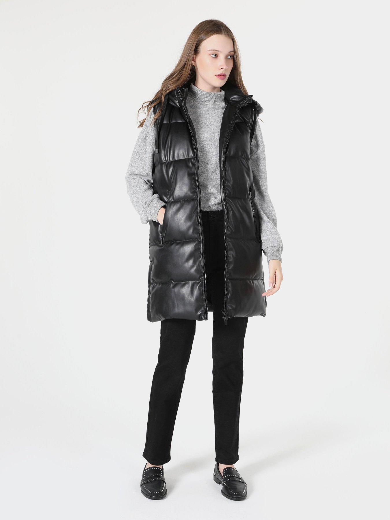 Жилет с утеплителем Colin’s модель CL1060227BLK Фото