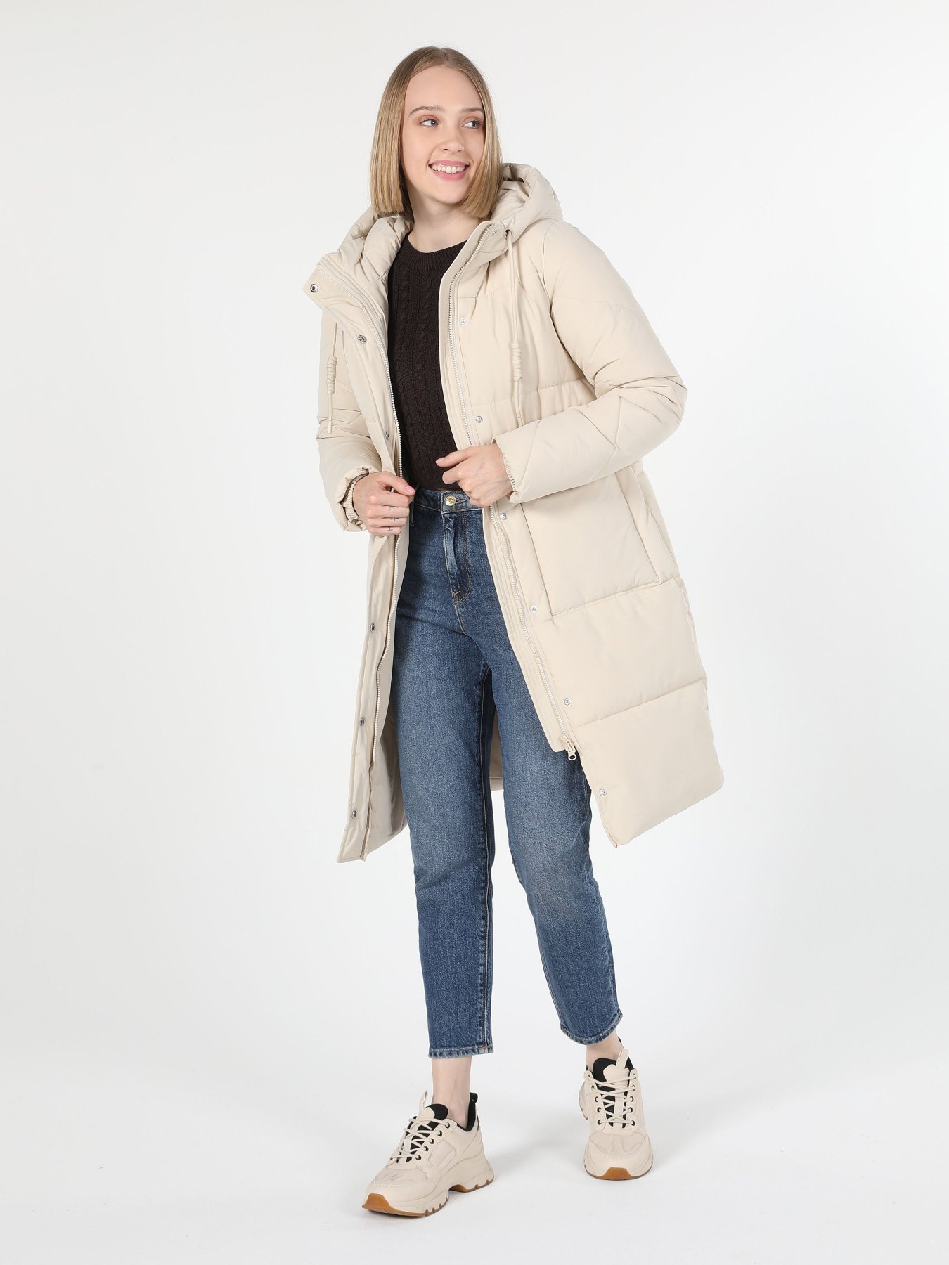 Зимняя куртка Colin’s модель CL1060243BEI Фото