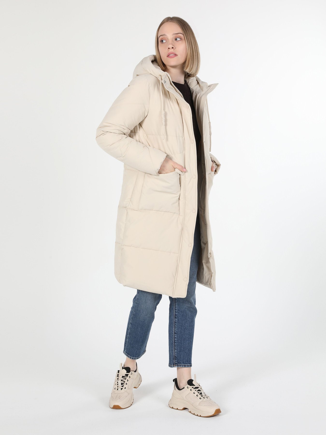 Зимняя куртка Colin’s модель CL1060243BEI Фото