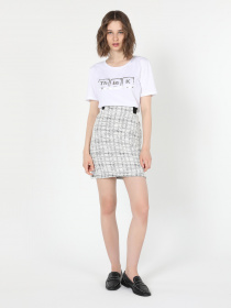 Спідниця міні Colin’s модель CL1060297MTC Фото