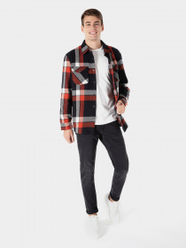 Рубашка повседневная Colin’s модель CL1060562BLK Фото