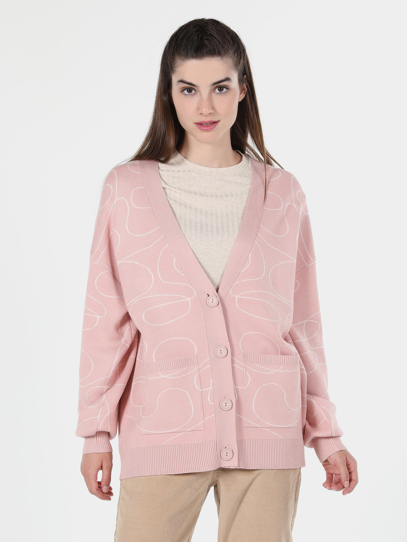 Кардиган Colin’s модель CL1060681PPO Фото