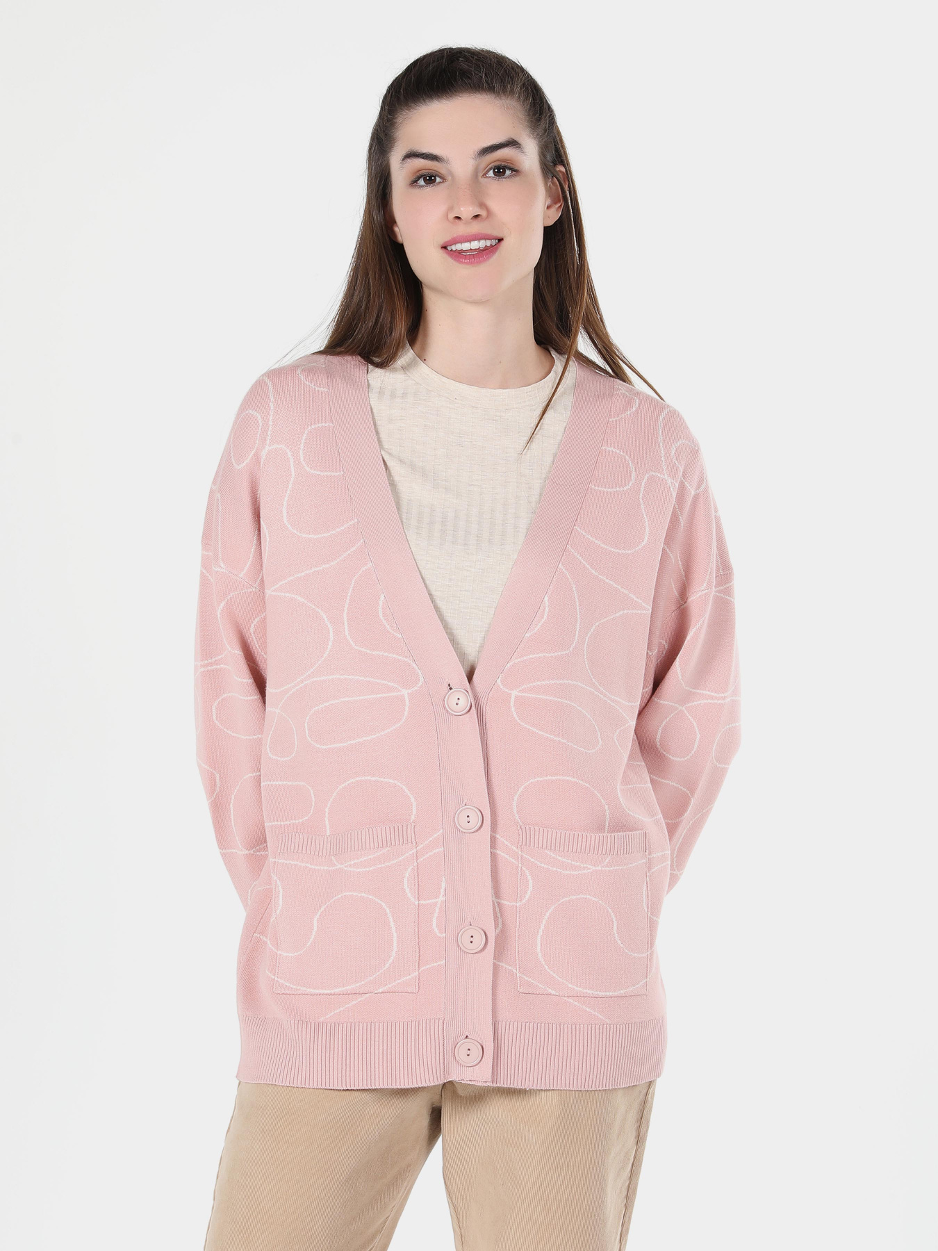 Кардиган Colin’s модель CL1060681PPO Фото