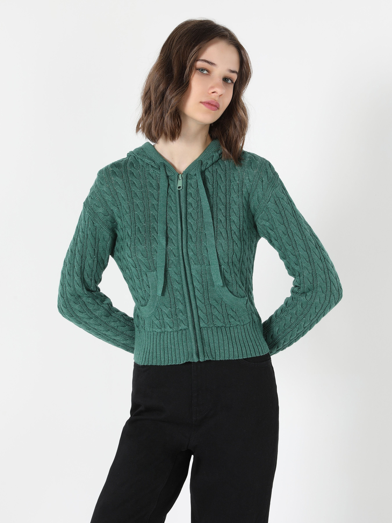 Кофта Colin’s модель CL1060711GRN Фото