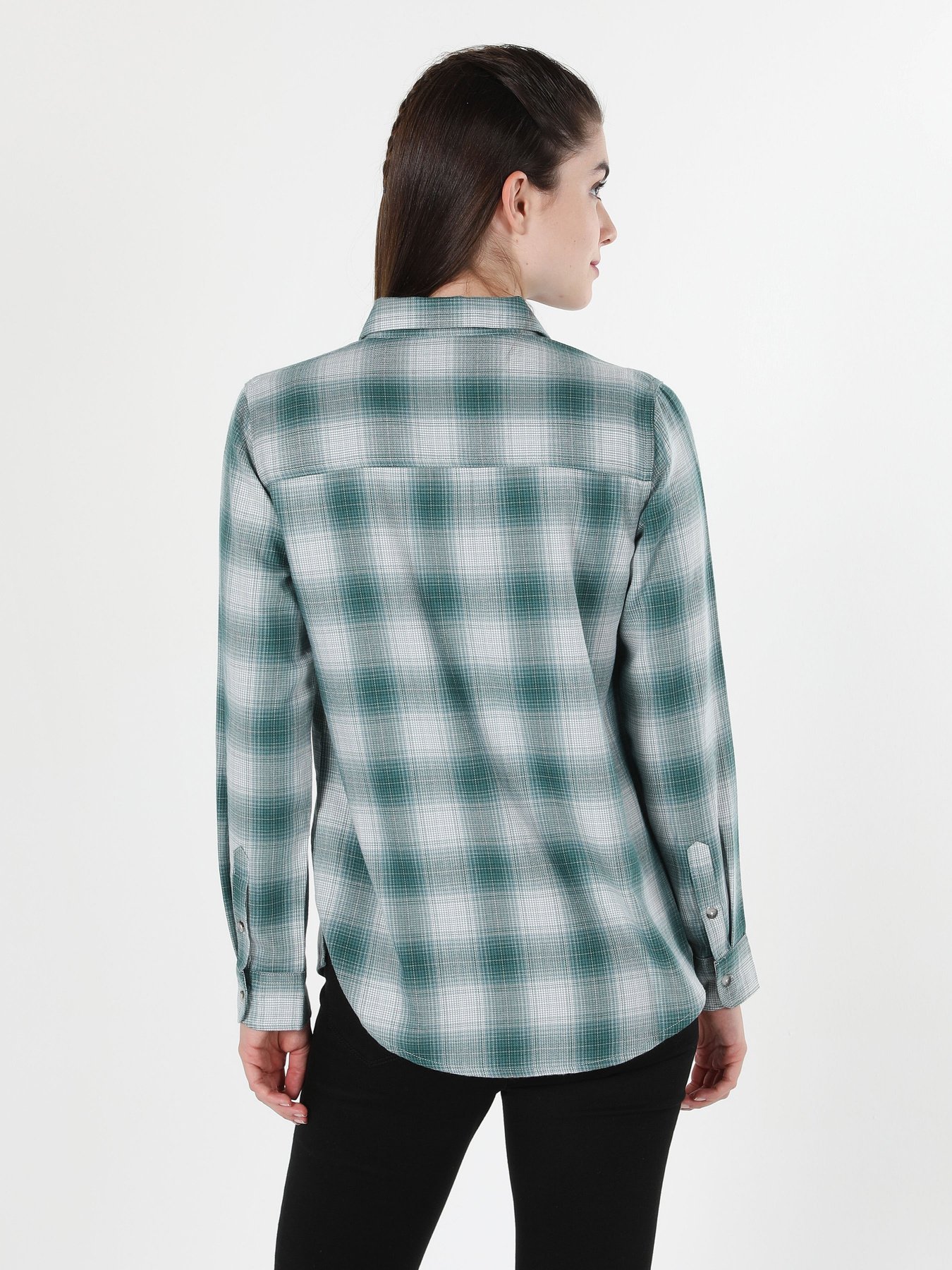 Рубашка повседневная Colin’s модель CL1060881GRN Фото