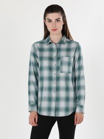 Рубашка повседневная Colin’s модель CL1060881GRN Фото