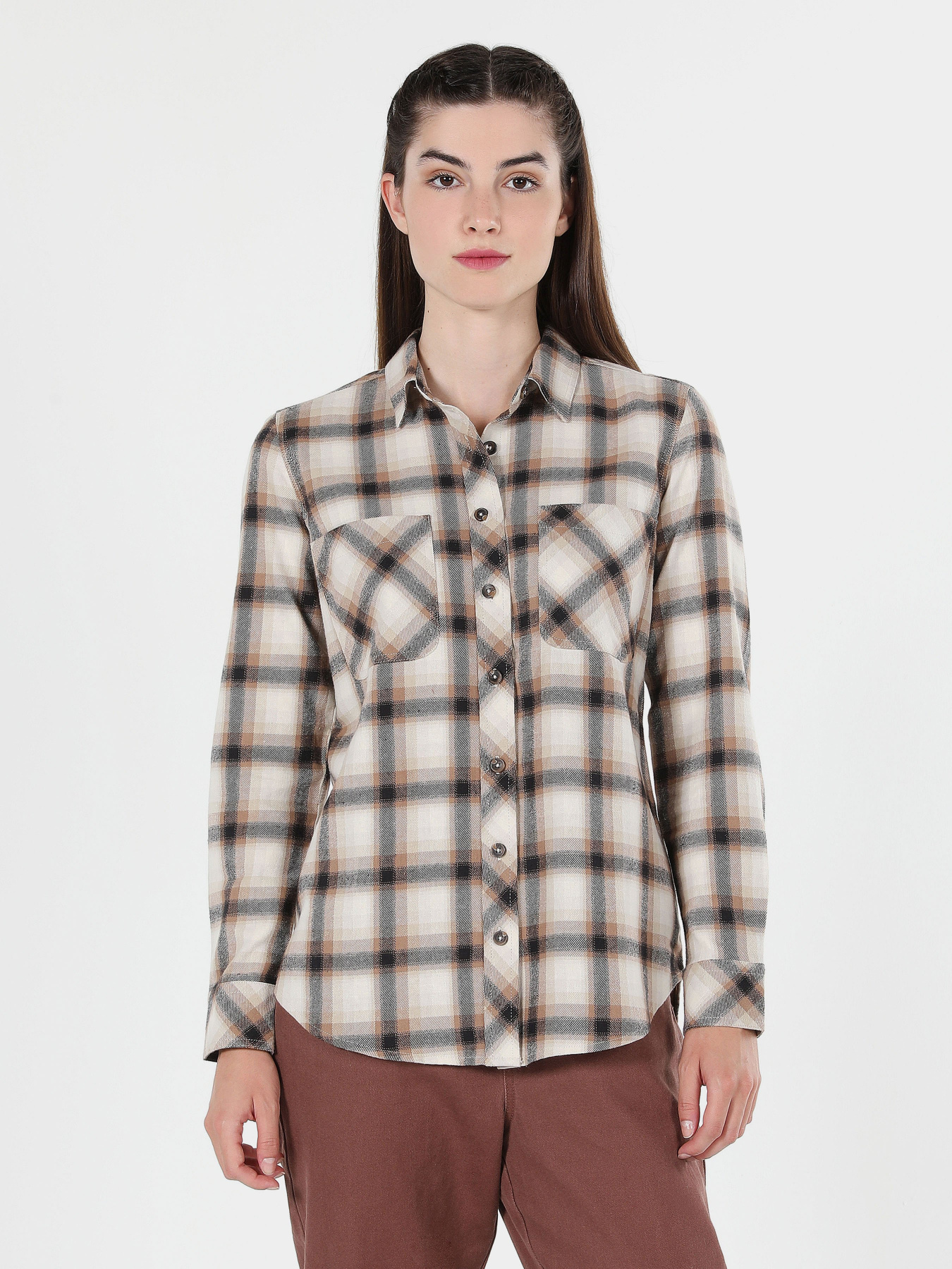 Сорочка повсякденна Colin’s модель CL1060886BEI Фото