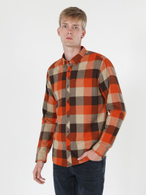 Рубашка повседневная Colin’s модель CL1060905BOR Фото