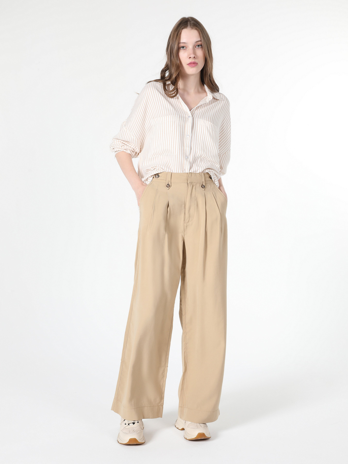 Сорочка Colin’s модель CL1061046BEI Фото