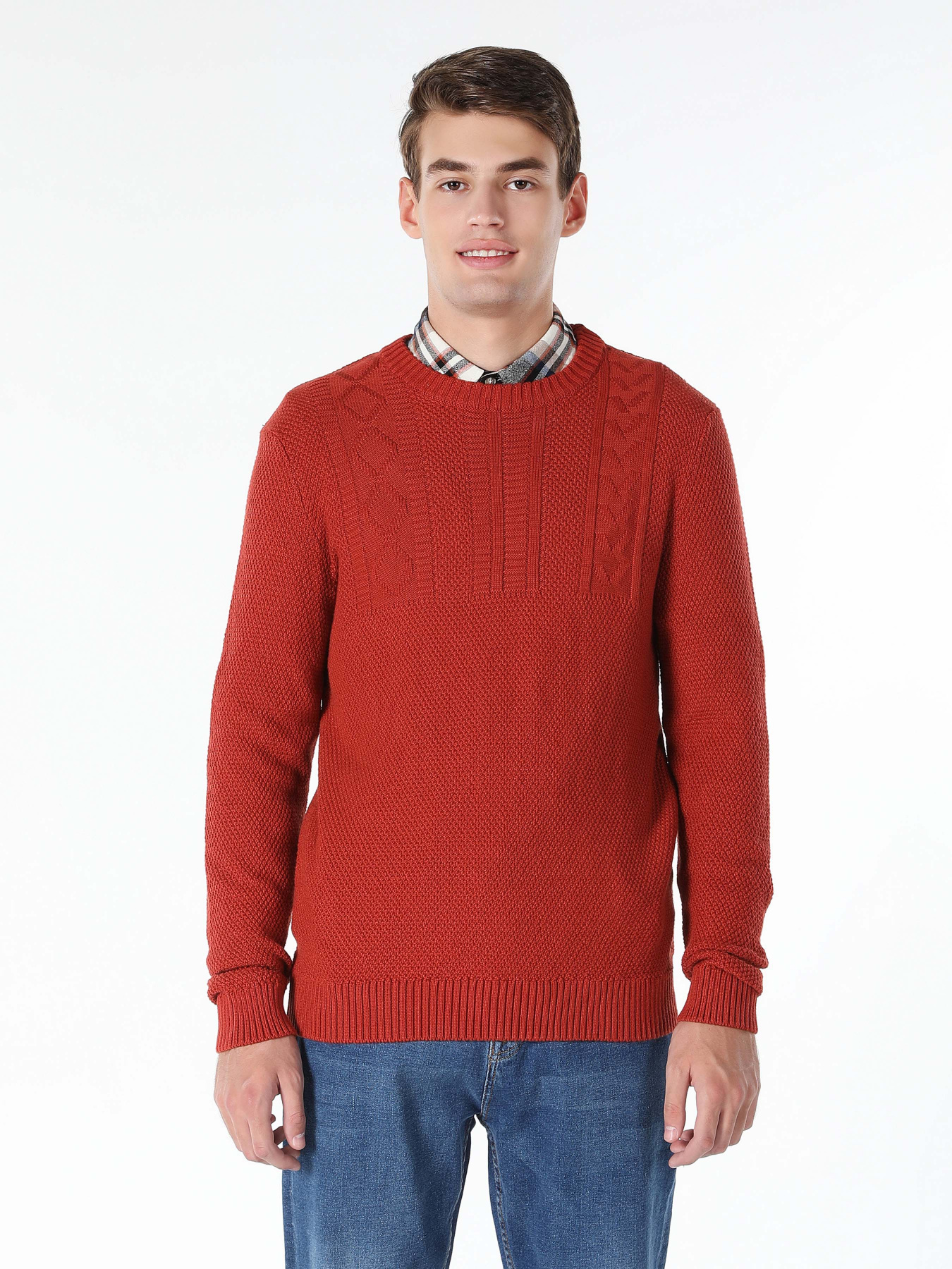 Джемпер Colin’s модель CL1061063COR Фото