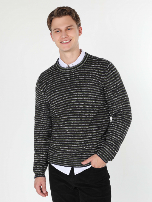 Джемпер Colin’s модель CL1061129GRN Фото