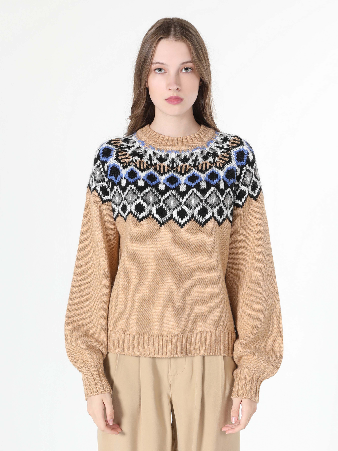 Джемпер Colin’s модель CL1061362BEI Фото