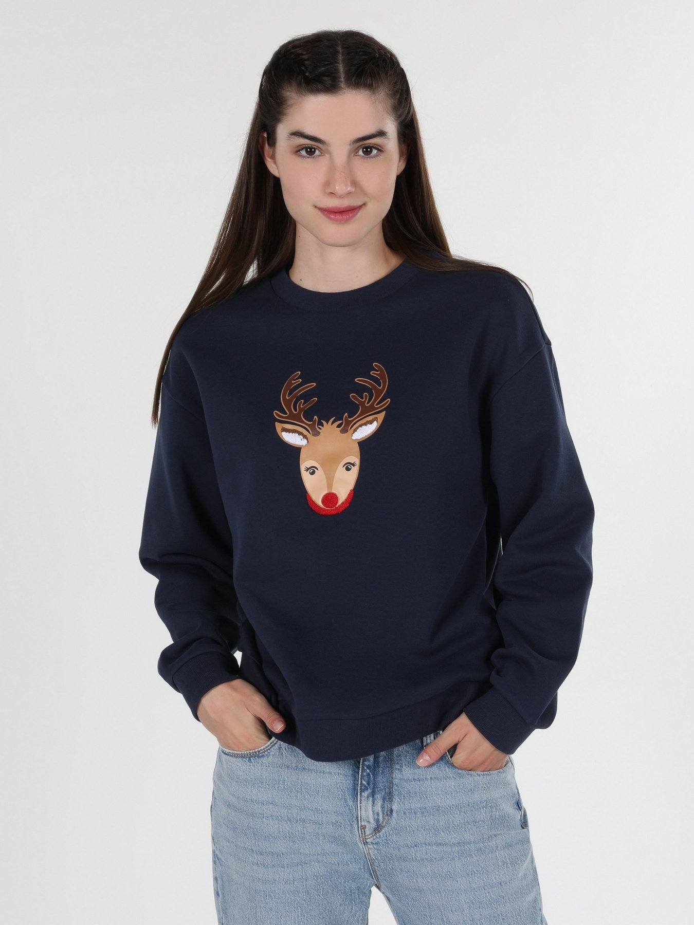 Світшот Colin’s модель CL1061488NAV Фото