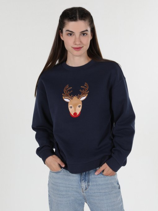 Світшот Colin’s модель CL1061488NAV Фото