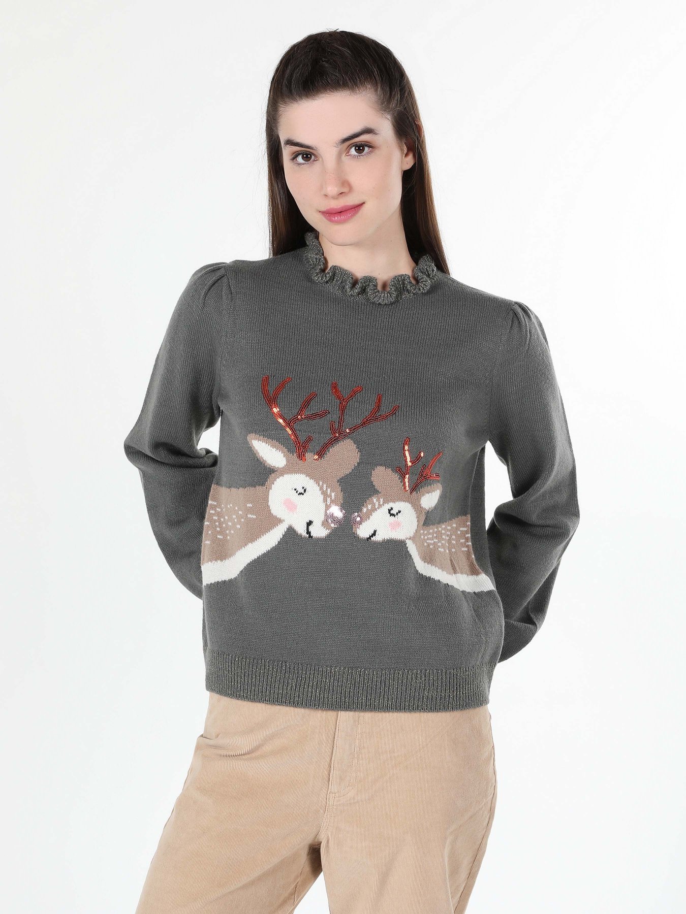 Джемпер Colin’s модель CL1061495ANT Фото