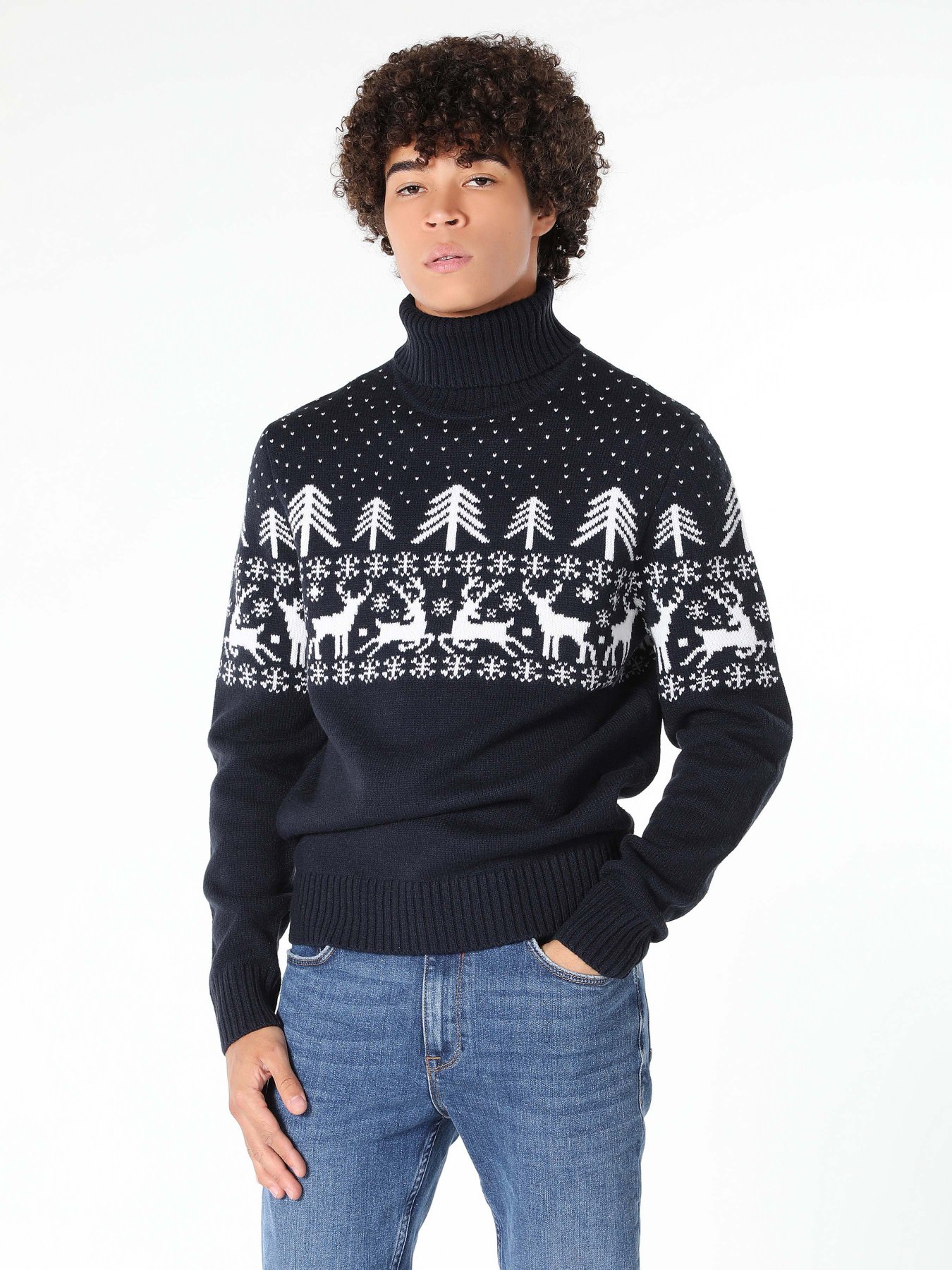 Водолазка Colin’s Модель CL1061509NAV Фото