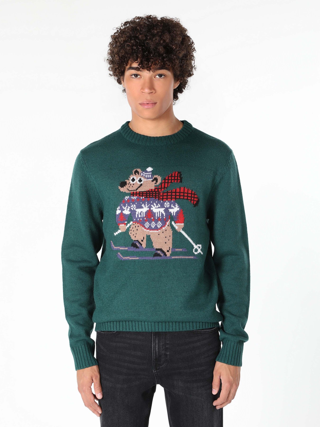 Джемпер Colin’s модель CL1061510GRN Фото