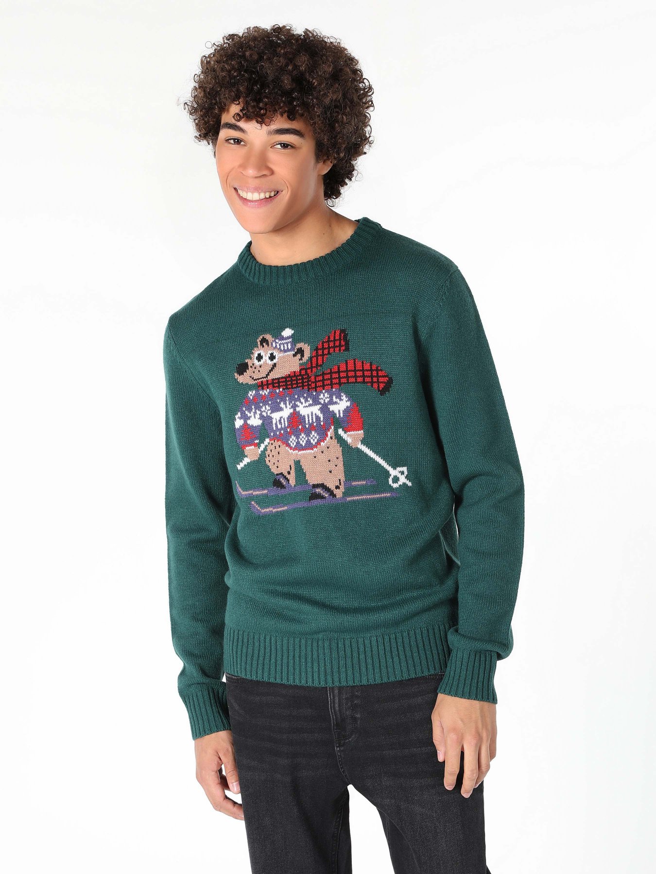 Джемпер Colin’s модель CL1061510GRN Фото