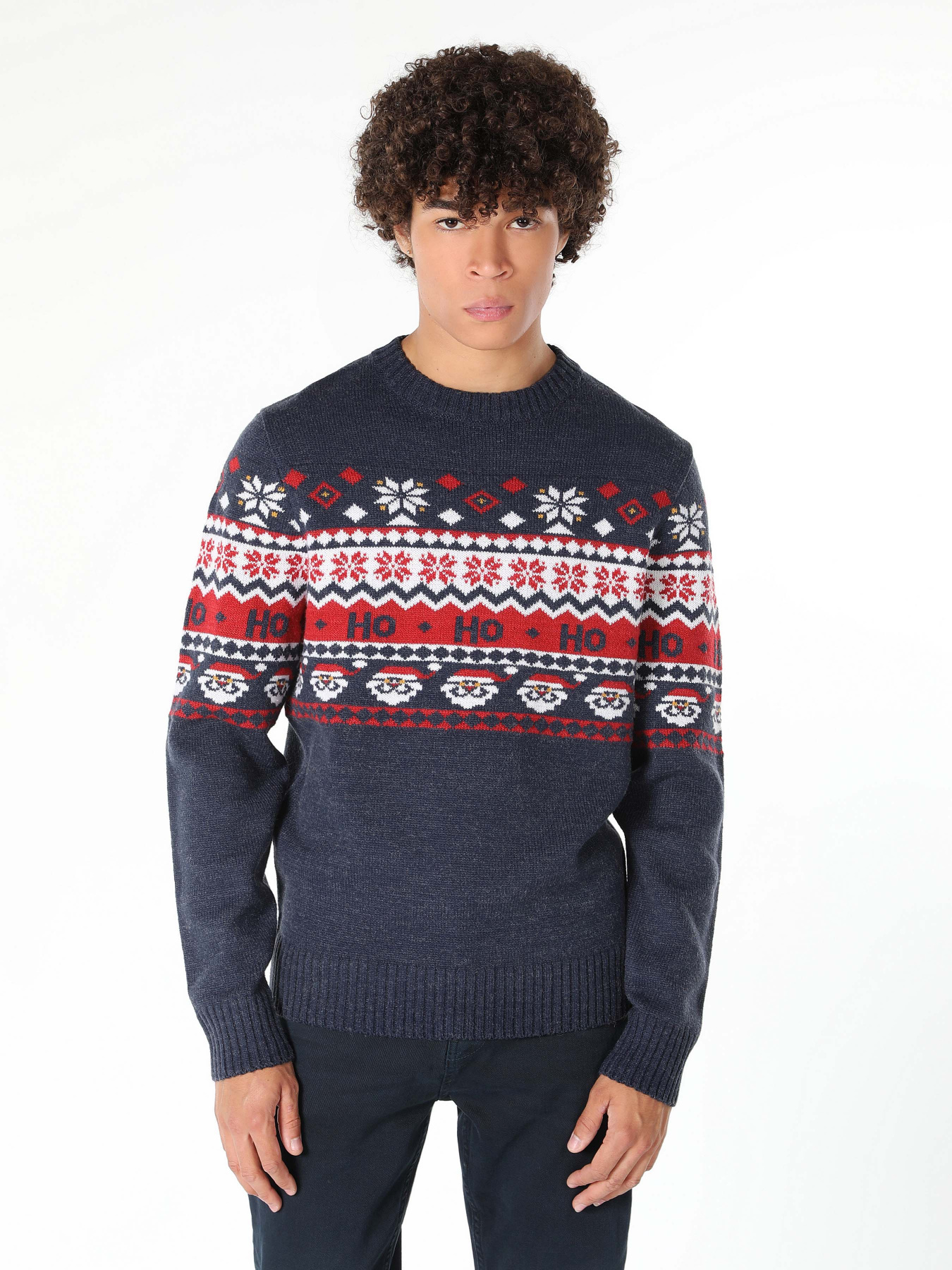 Джемпер Colin’s модель CL1061511NAV Фото