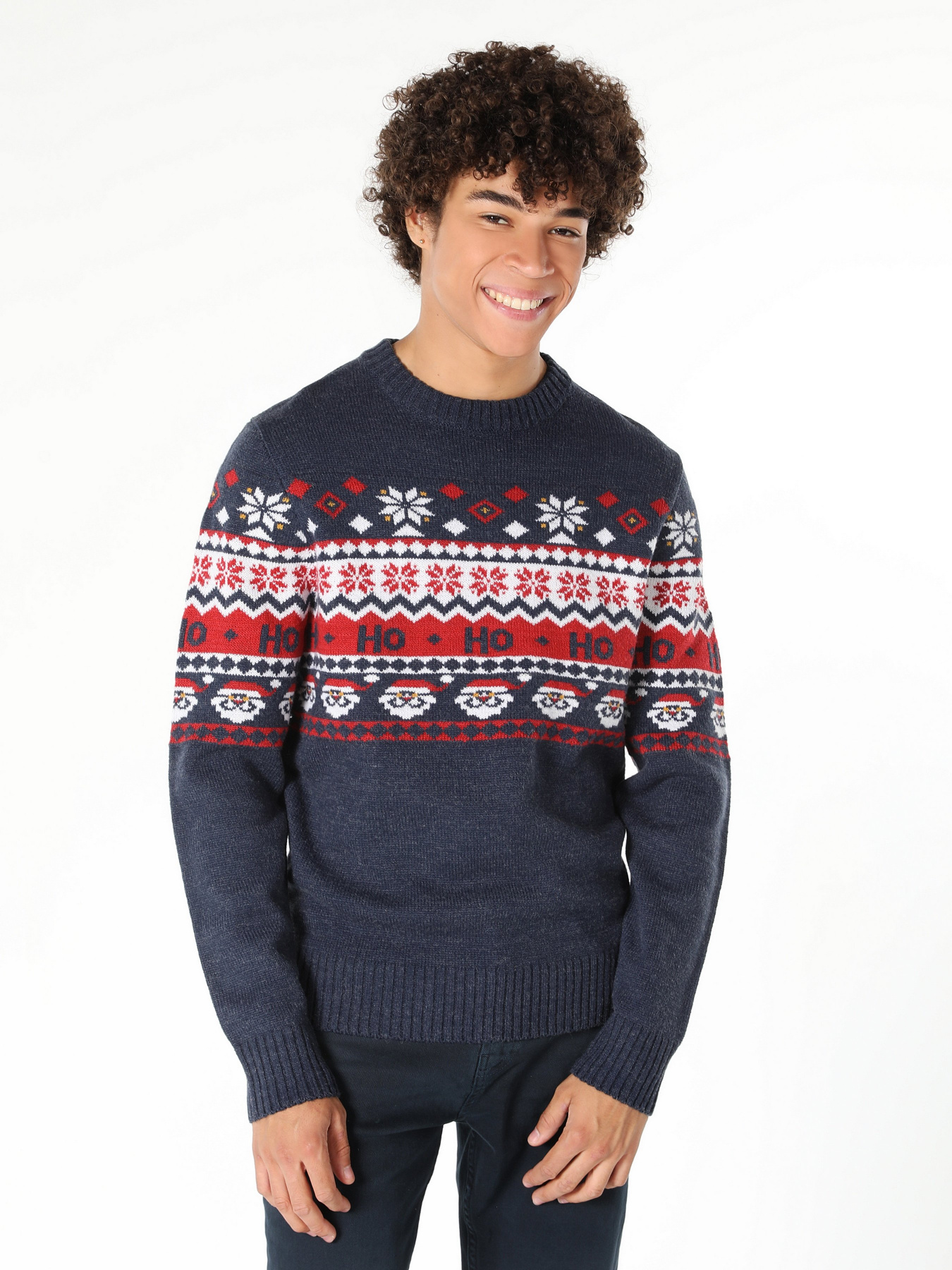 Джемпер Colin’s модель CL1061511NAV Фото