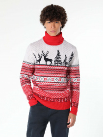 Джемпер Colin’s модель CL1061513RED Фото