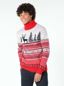 Джемпер Colin’s модель CL1061513RED Фото