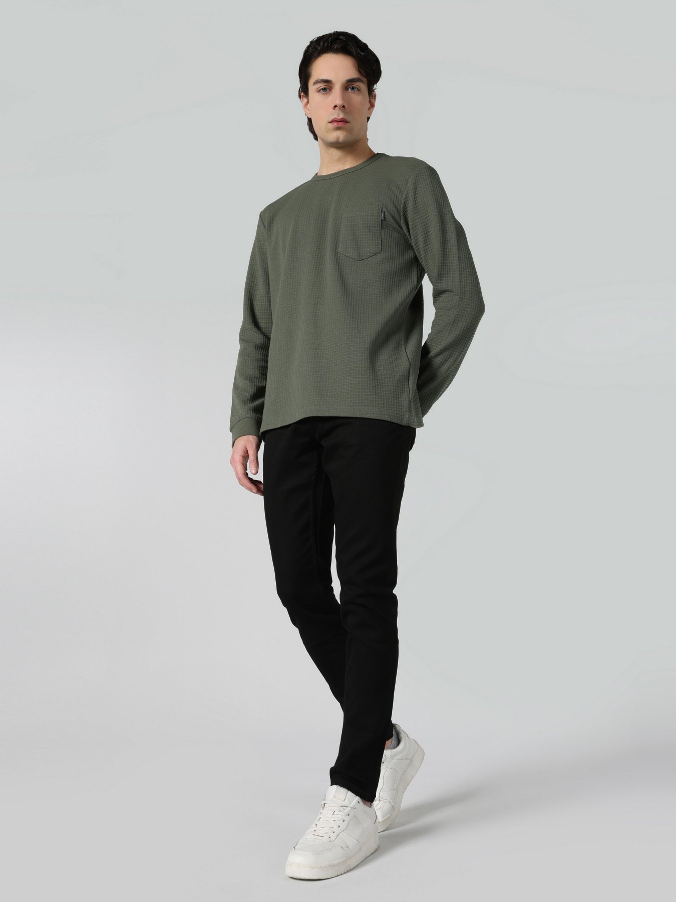 Лонгслів Colin’s модель CL1061770GRN Фото