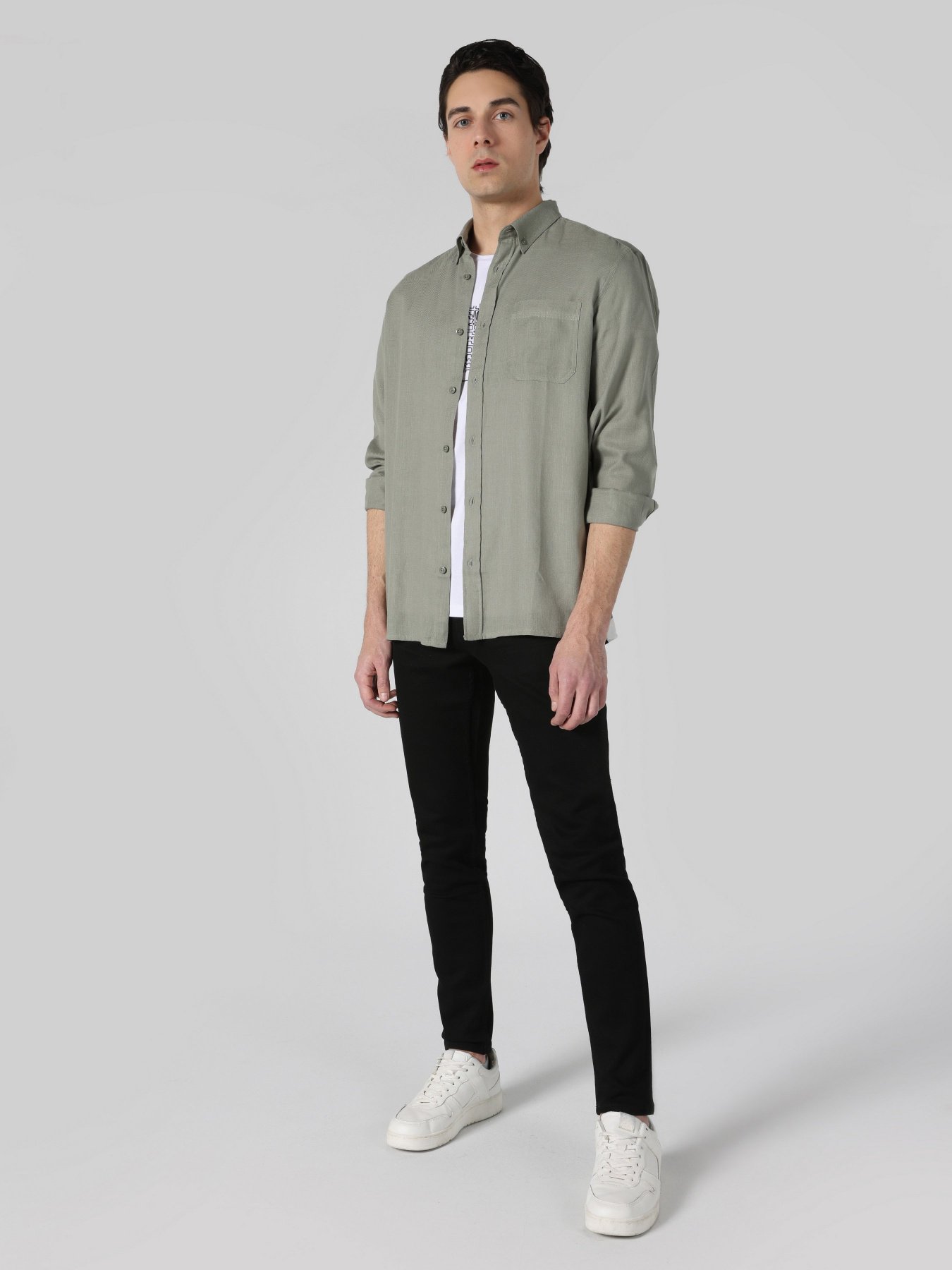 Сорочка повсякденна Colin’s модель CL1062133KHA Фото