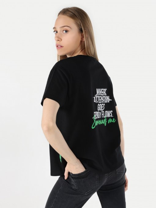 Футболка Colin’s модель CL1062551BLK Фото