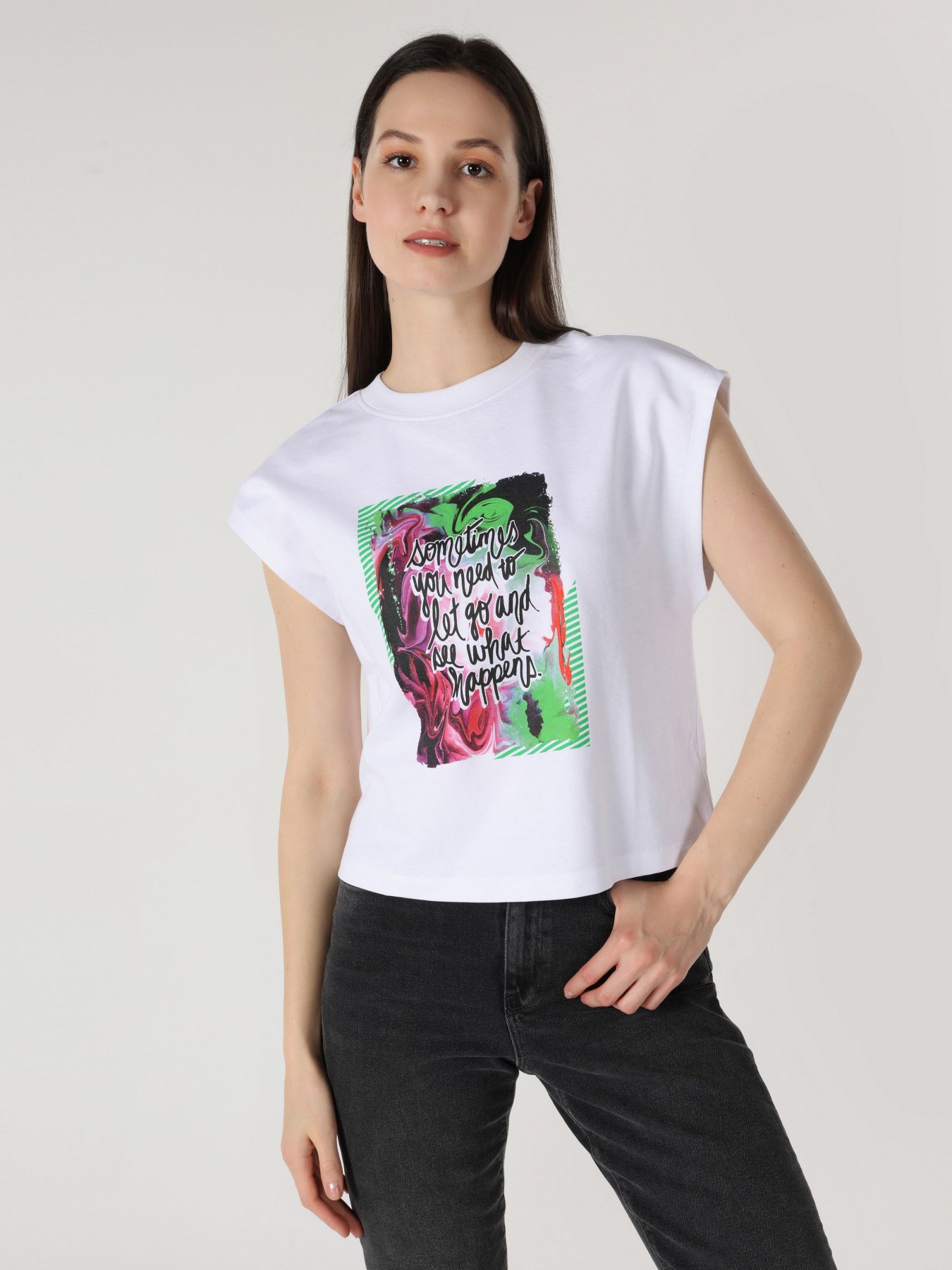 Футболка Colin’s модель CL1063320WHT Фото