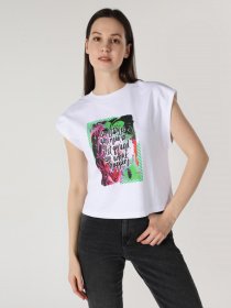 Футболка Colin’s модель CL1063320WHT Фото