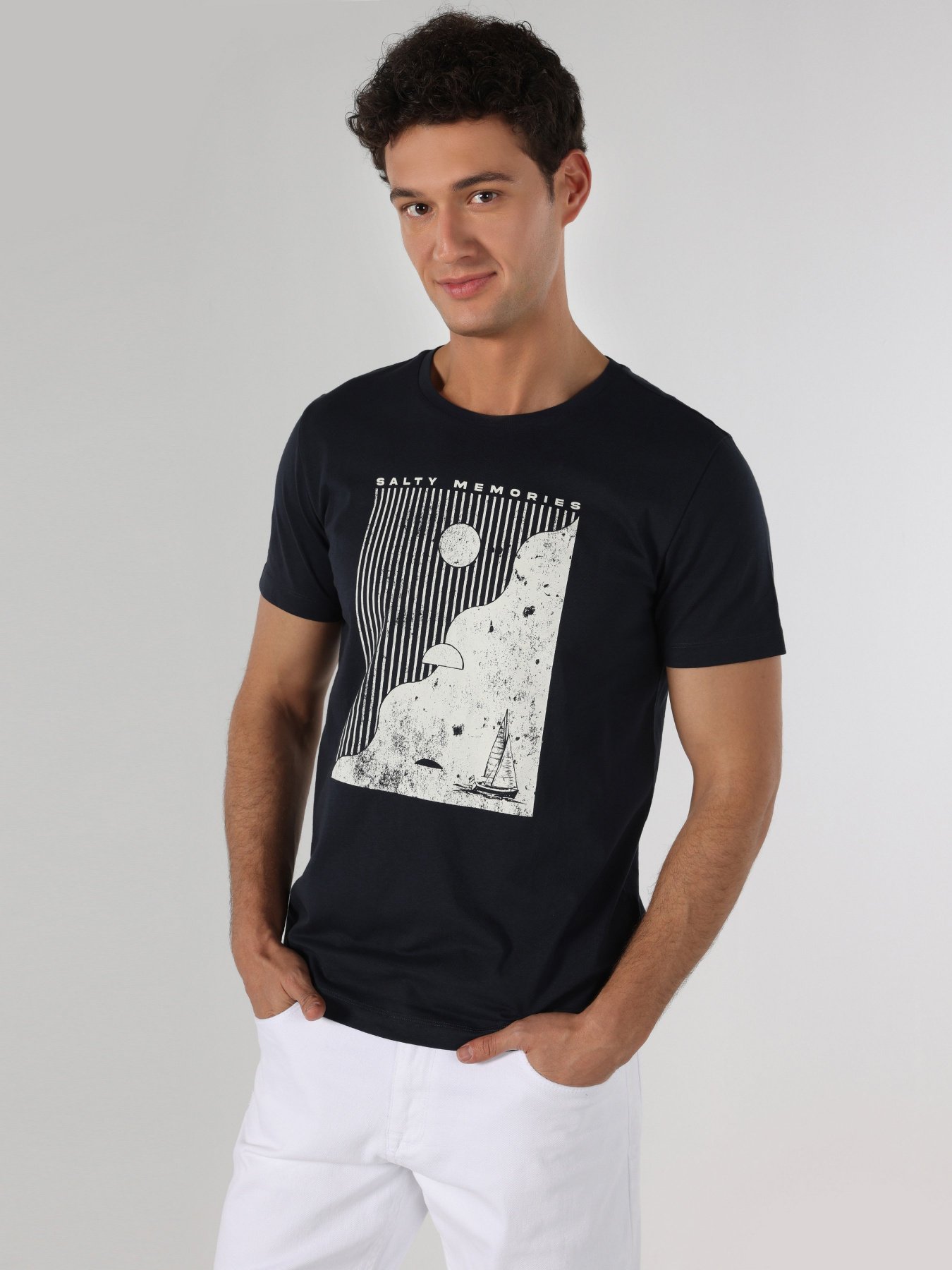 Футболка Colin’s модель CL1057008NAV Фото