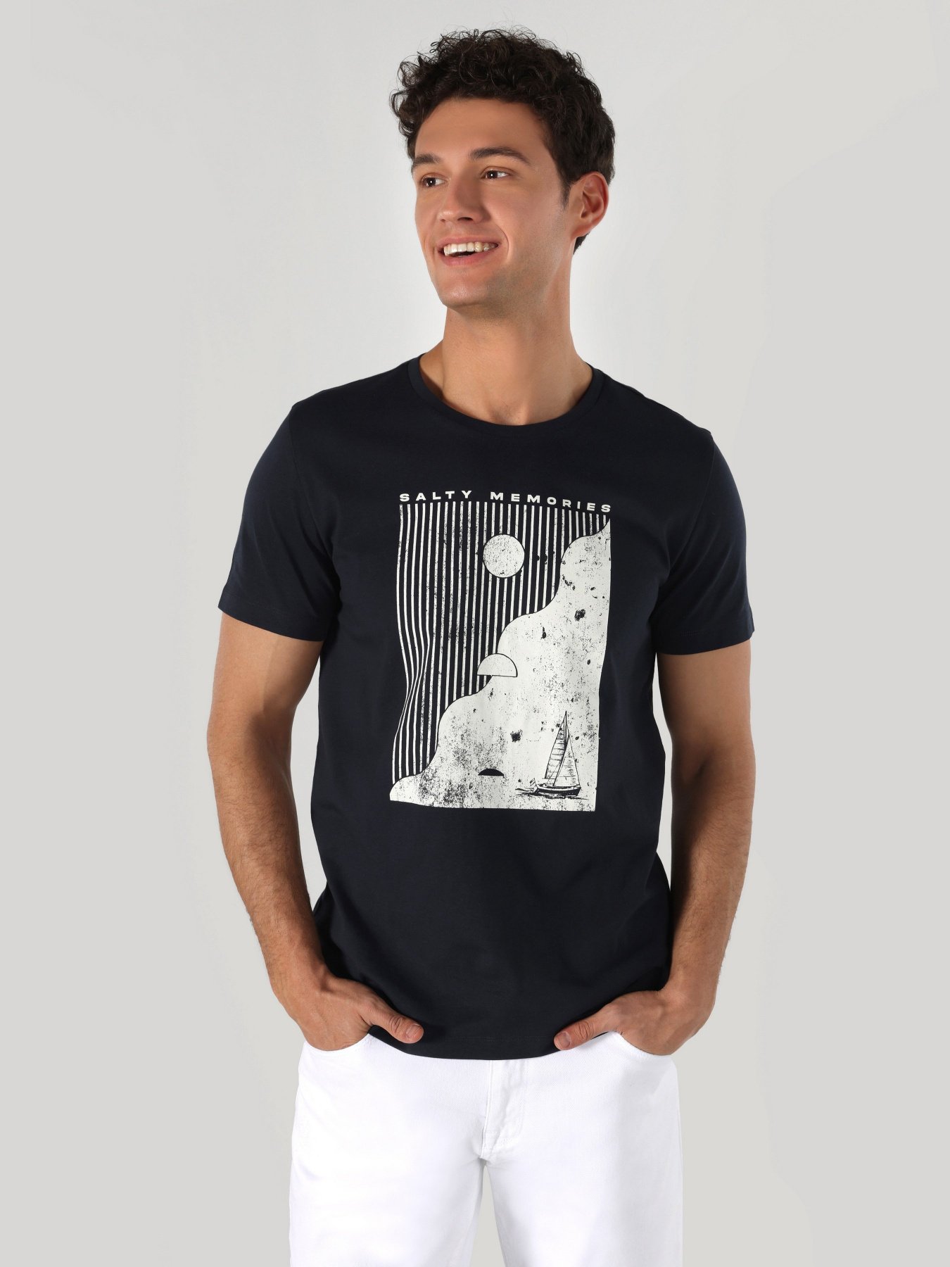 Футболка Colin’s модель CL1057008NAV Фото