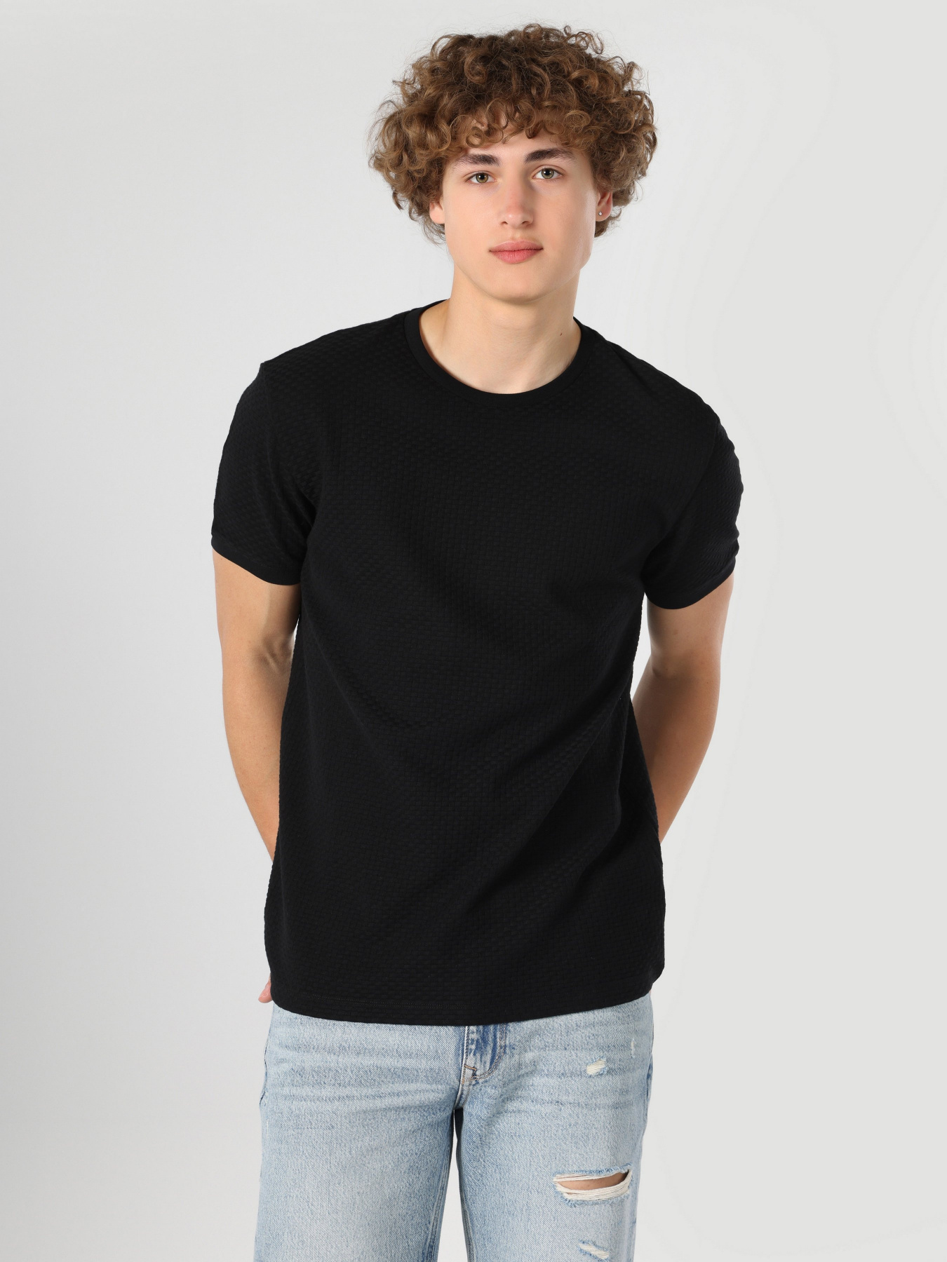 Футболка Colin’s модель CL1057063BLK Фото