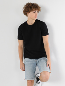 Футболка Colin’s модель CL1057063BLK Фото