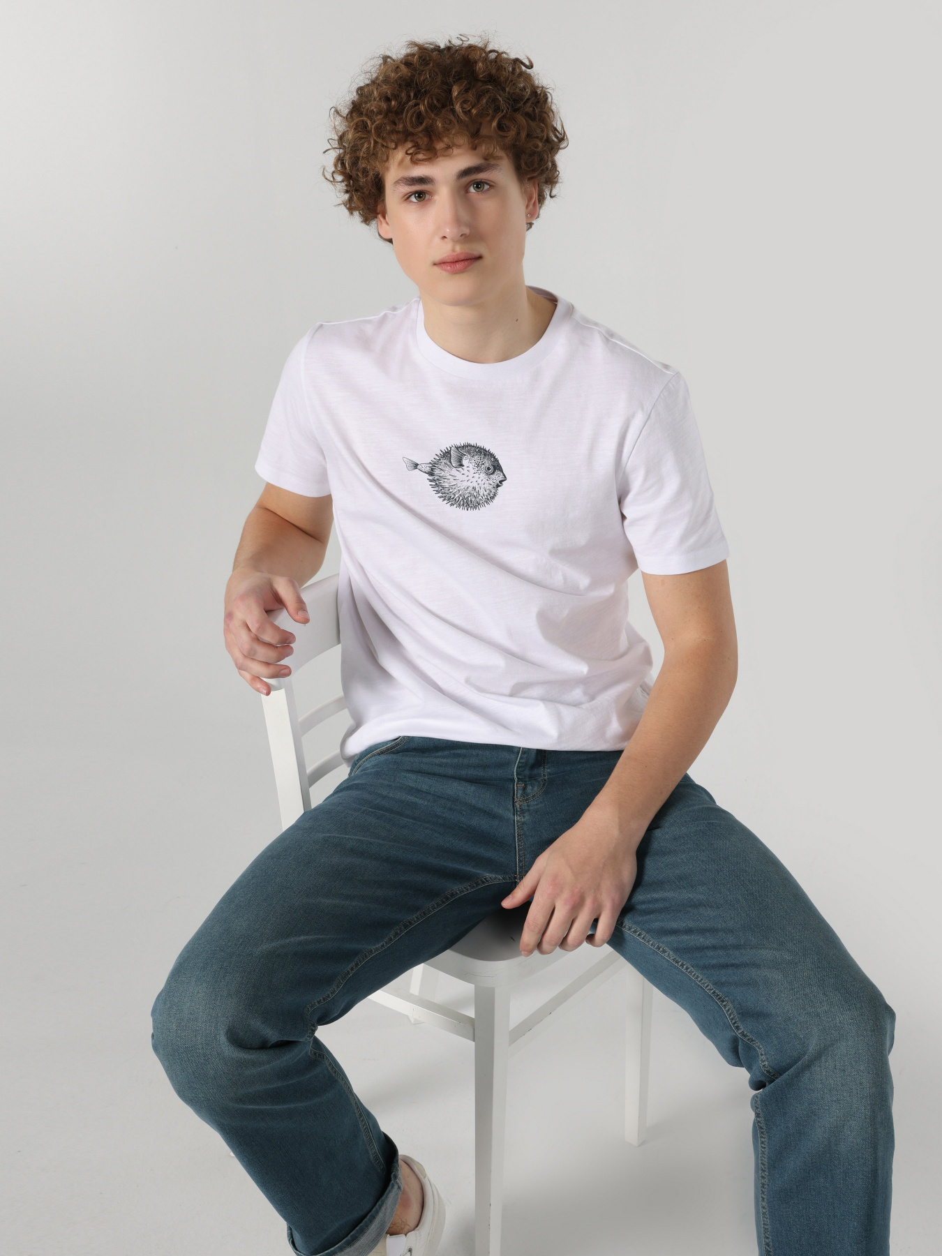 Футболка Colin’s модель CL1057997WHT Фото