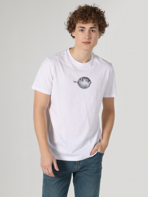 Футболка Colin’s модель CL1057997WHT Фото