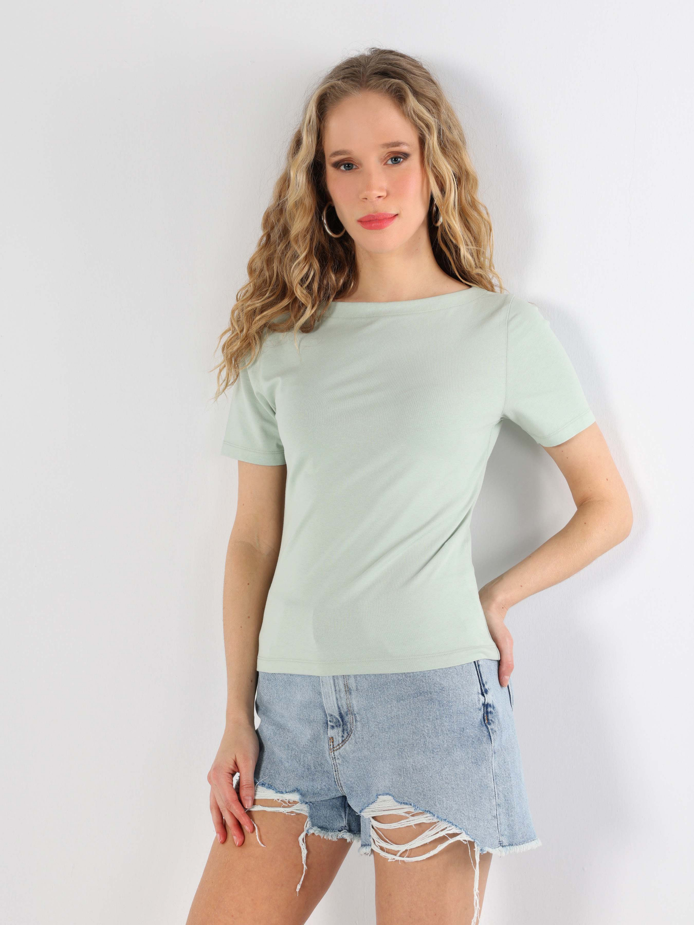 Футболка Colin’s модель CL1058493MNT Фото