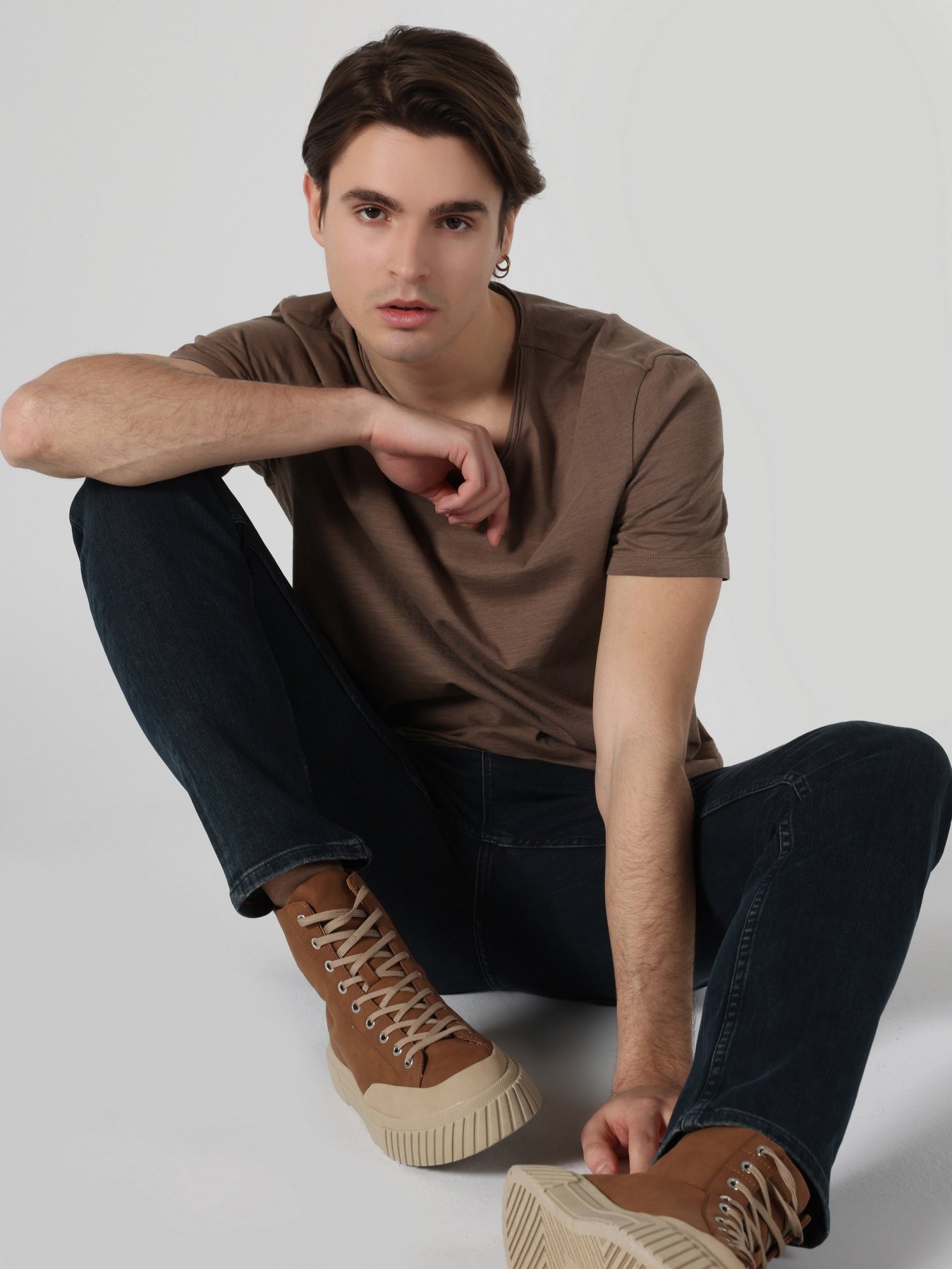 Футболка Colin’s модель CL1058584BRW Фото